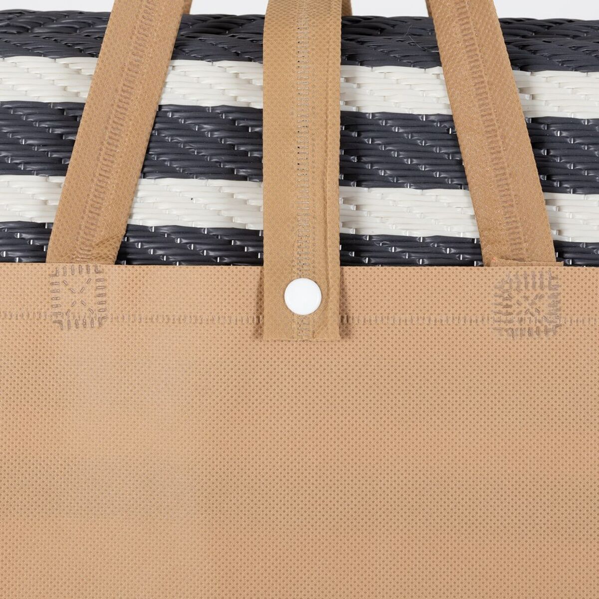 Strandhåndklæde Chios Beige polypropylen 90 x 180 cm